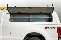 Venturous Workforce Fiberglass Commercial Truck Cap Starting at $3599.00 Installed Click for Pricing