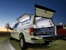 Venturous Workforce Fiberglass Commercial Truck Cap Starting at $3599.00 Installed Click for Pricing