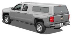 Venturous Sierra Series Fiberglass Truck Cap SALE! $2499.00/Installed! INCLUDES a FREE Fold-down front sliding window. Now until 1/31/26!
