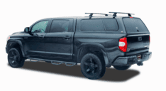Venturous Icon Series Fiberglass Truck Cap SALE! $3099.00/Installed!  Includes a free fold-down front sliding window and free deluxe interior lining.  Now until  1/31/26!
