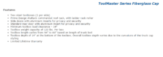 Toolmaster Series Fiberglass Truck Cap by ARE Click for Pricing