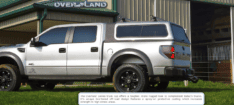 Overland Series Truck Cap $3199.00/Installed **Most Models SALE Includes a free fold down front sliding window!