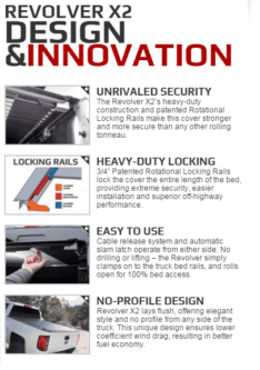 BAK Revolver X2 Tonneau Cover $875.00/installed