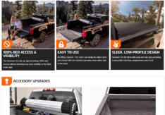 BAK Revolver X4s Matte Black Hard Rolling Tonneau Cover $1550.00 Installed