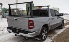 LOMAX® tonneau cover + ADARAC™ Pro rack setup