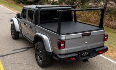 LOMAX® tonneau cover + ADARAC™ Pro rack setup