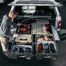 Decked Truck Bed Drawer Storage System