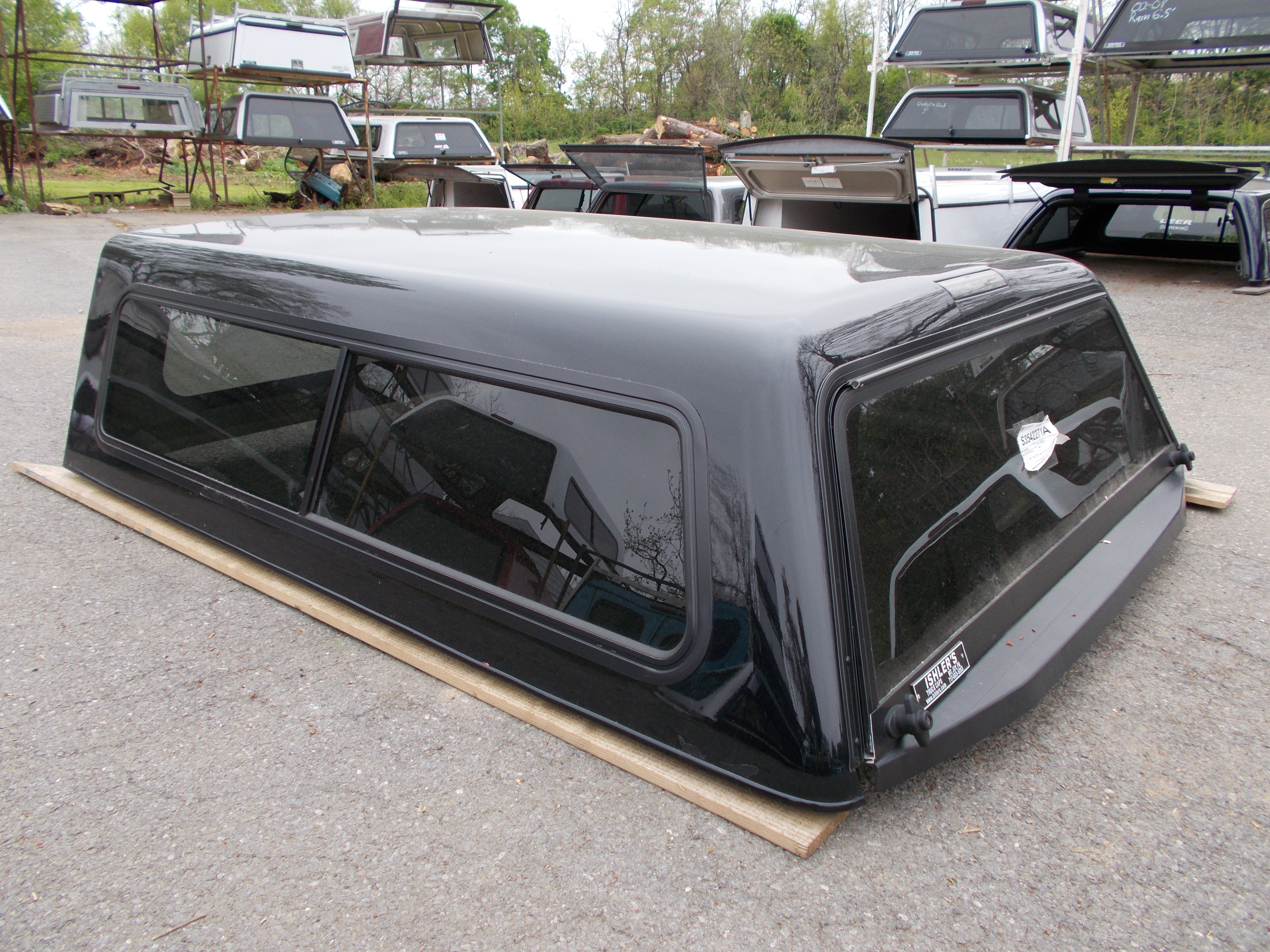 2015 current F 150 6.5', black (STK 26) Ishler's Truck Caps