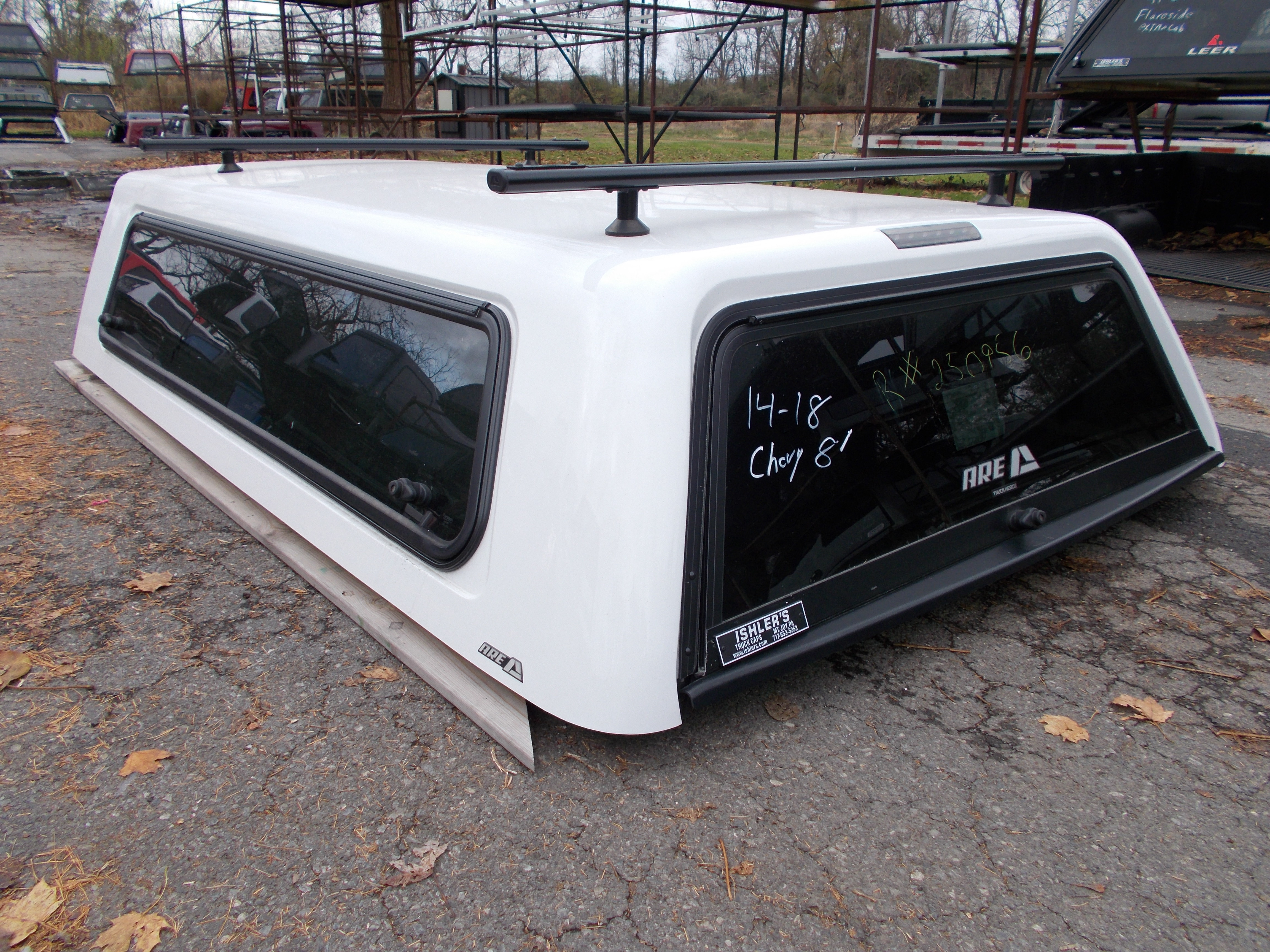 2014 2018 Lb 8 White Stk 20 Ishler S Truck Caps