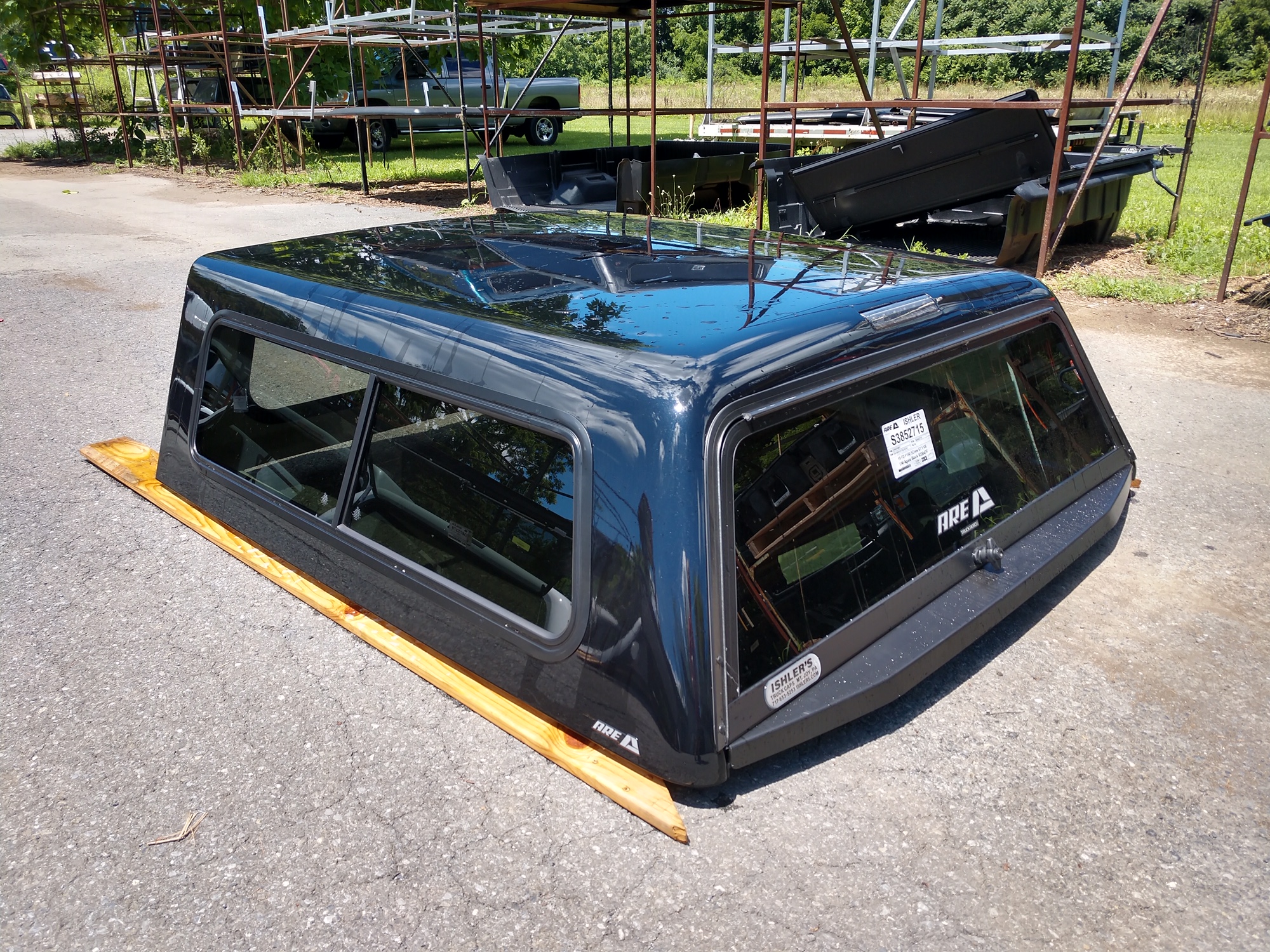 2015current F 150 5.5', black (STK 16) Ishler's Truck Caps