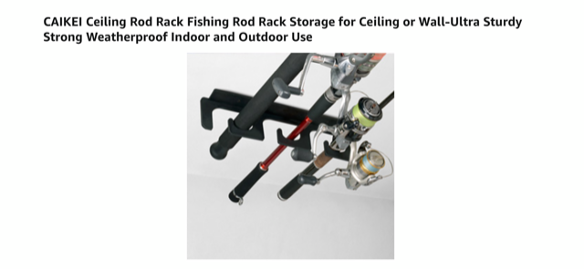 Truck Cap Fishing Rod Holder